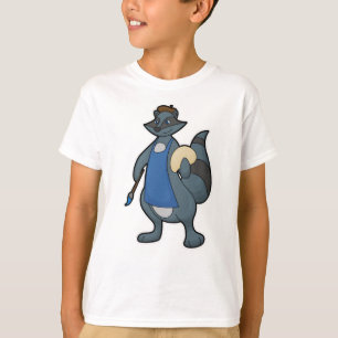 Ron som målarfärg med Paintbrush T Shirt