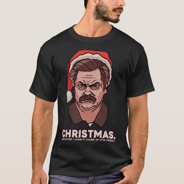 Ron Swanson jul Essential T-Shirt (Framsida)