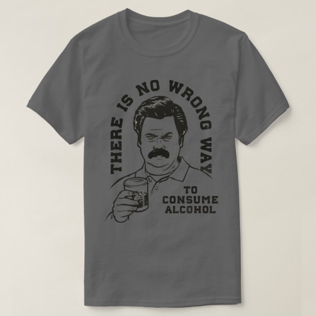 Ron Swanson T Shirt (Design framsida)