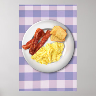 Ron Swansons frukost Poster av storhet