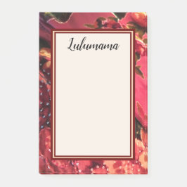 RON V2 TONAR KINESEN PRYDD MED PÄRLOR SNITTSAMMET POST-IT BLOCK