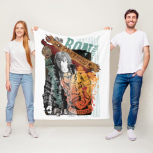 Ron Weasley Collage 1 Fleecefilt