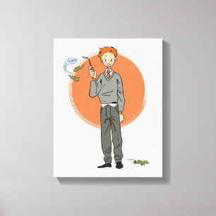 Ron Weasley Illustration "Eat Slugs" Canvastryck