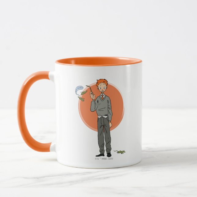Ron Weasley Illustration "Eat Slugs" Mugg (Vänster)