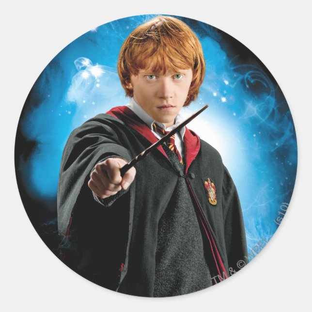Ron Weasley Runt Klistermärke (Framsida)