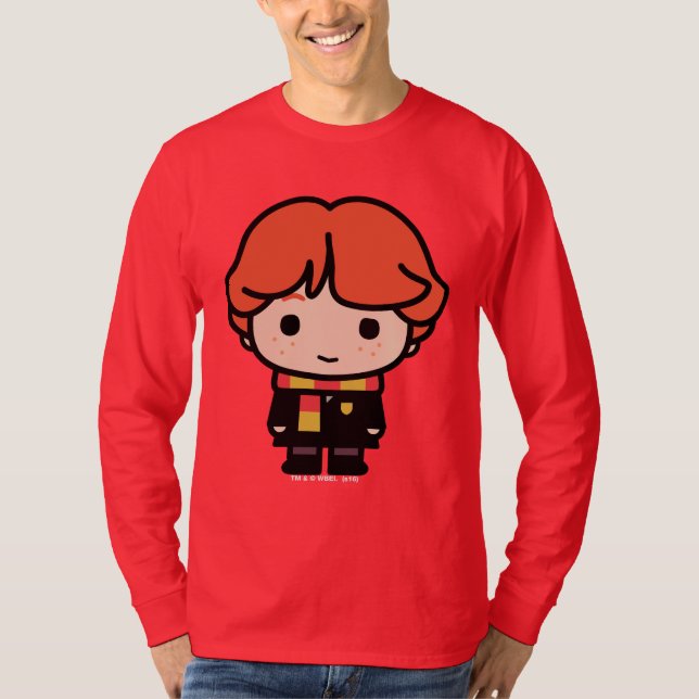 Ron Weasley Tecknad Karaktär Konst T-shirt (Framsida)
