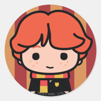 Ron Weasley Tecknade figurer Art Runt Klistermärke