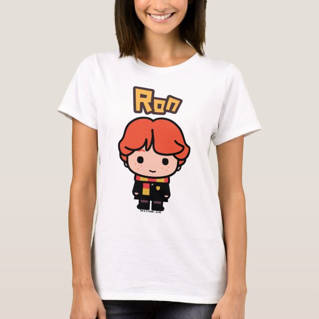 Ron Weasley tecknade figurerkonst T-shirt (Framsida)