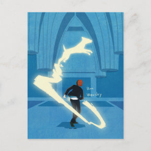 Ron Weasleys Patronus-målning Vykort