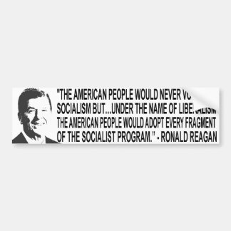 Ronal Reagan citationsteckenbildekal Bildekal