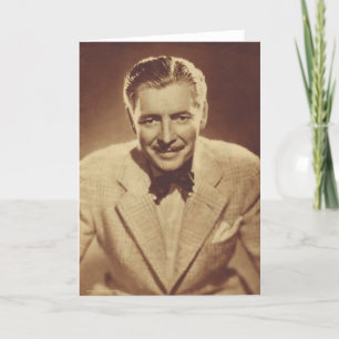Ronald Colman skärm skådespelare Kort
