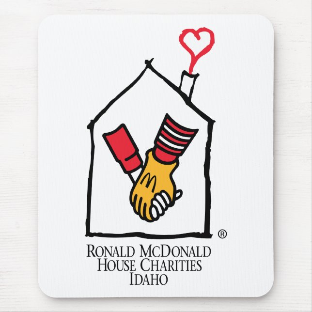 Ronald McDonald händer Musmatta (Framsidan)