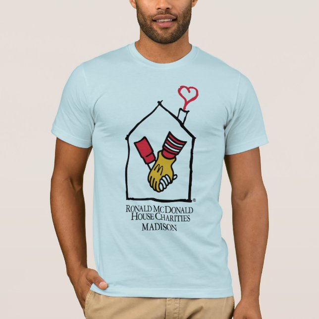 Ronald McDonald händer T Shirt (Framsida)