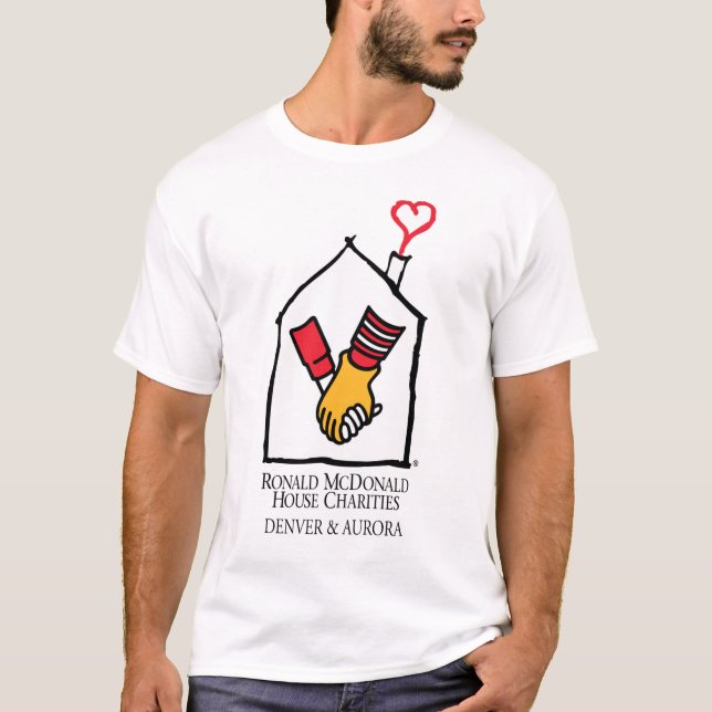 Ronald McDonald händer T-shirt (Framsida)