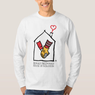 Ronald McDonald händer Tee