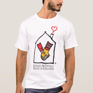 Ronald McDonald händer Tee