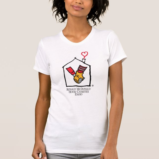 Ronald McDonald händer Tee Shirt (Framsida)