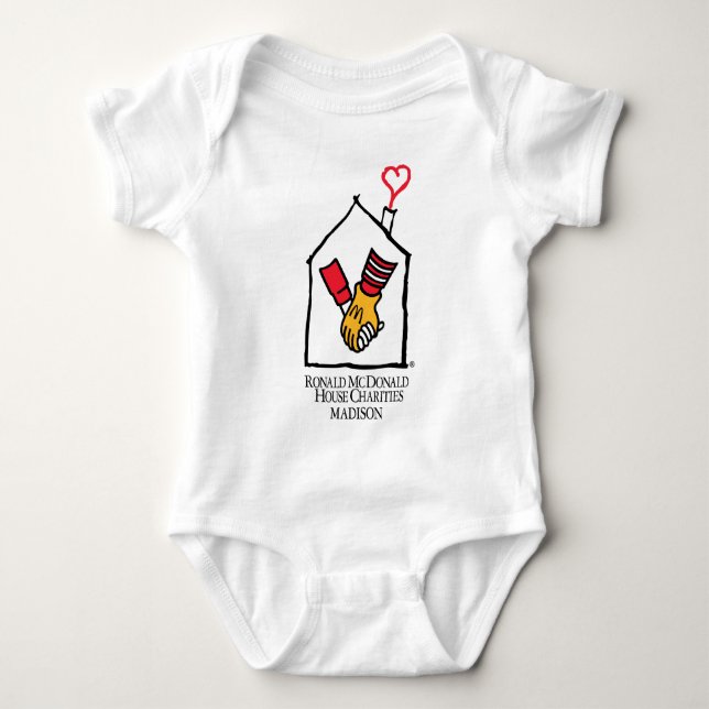 Ronald McDonald händer Tee Shirt (Framsida)
