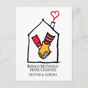 Ronald McDonald Händer Vykort