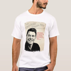 Ronald Reagan citationstecken Tee