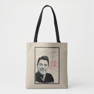 Ronald Reagan citationstecken Tygkasse