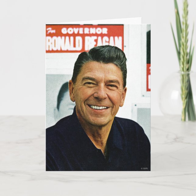 Ronald Reagan Kort (Framsida)