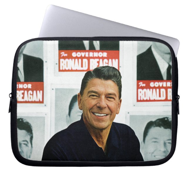 Ronald Reagan Laptop Sleeve (Framsidan)