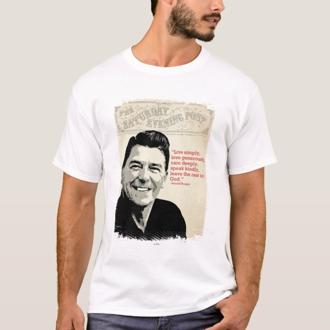 Ronald Reagan Quote Tee (Framsida)
