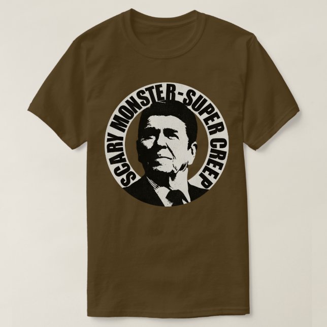 Ronald Toppen MonsterSuper Creep Reagan T Shirt (Design framsida)