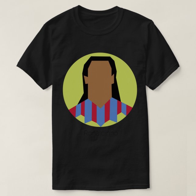 Ronaldinho Barcelona T Shirt (Design framsida)