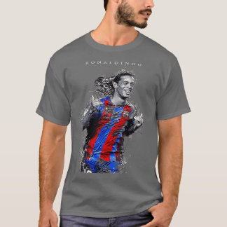 Ronaldinho i abstrakt art t shirt