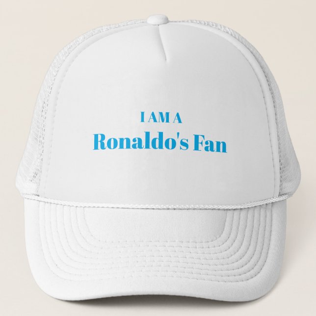 Ronaldo-fan T-shirts Keps (Framsida)