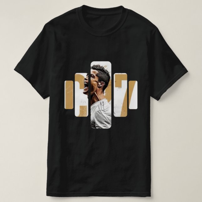 Ronaldo Legacy Tee – Fotboll Street Style (Design framsida)