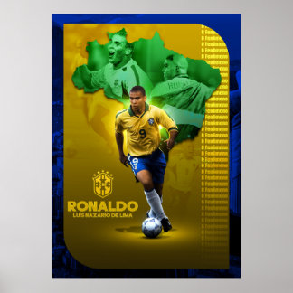 Ronaldo ’O Fenômeno’ Legend Tribute Poster