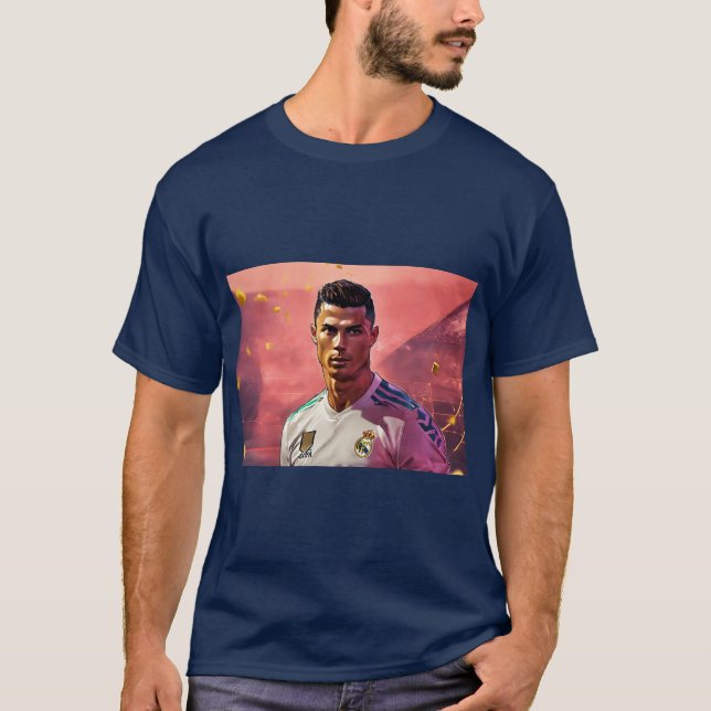 Ronaldo t-shirt design (Framsida)