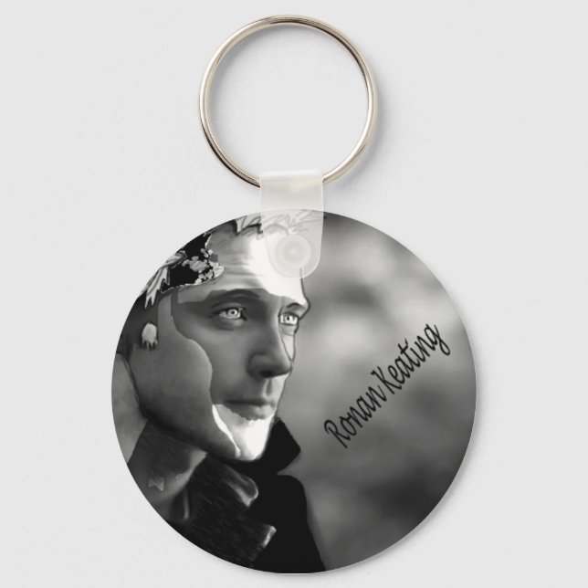 Ronan Keating av Ninoskasilver Nyckelring (Framsida)