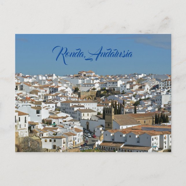 Ronda Roofops Postcard Vykort (Framsida)