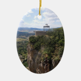 Ronda Spanien - julgranprydnad Julgransprydnad Keramik