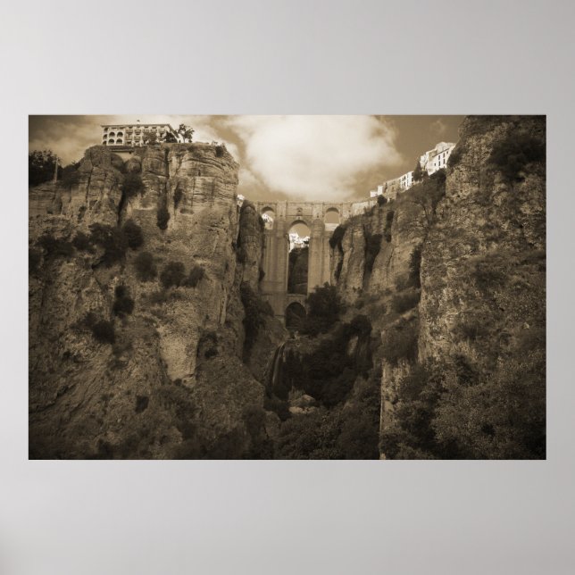 Ronda - Spanien Poster (Framsidan)