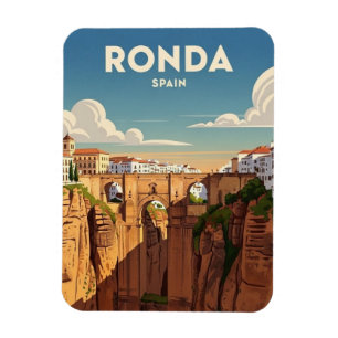 Ronda Spanien Resa Magnet
