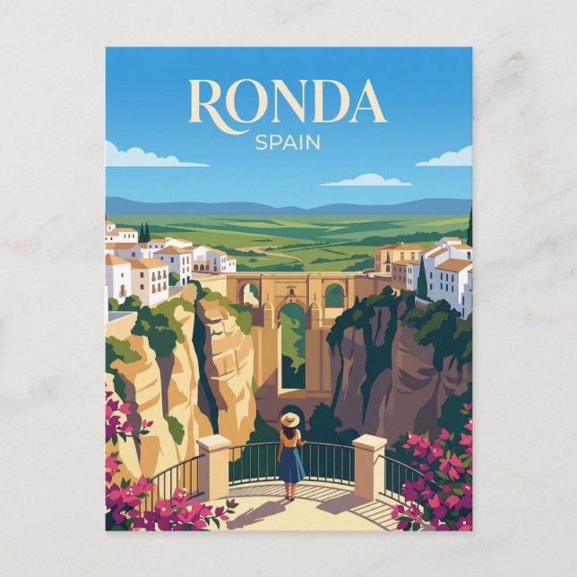 RONDA SPANIEN VYKORT (Framsida)