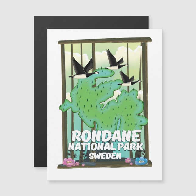 Rondane National Park Sverige (Fram/baksida)