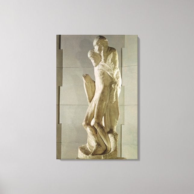 Rondanini Pieta, 1564 Canvastryck (Framsida)