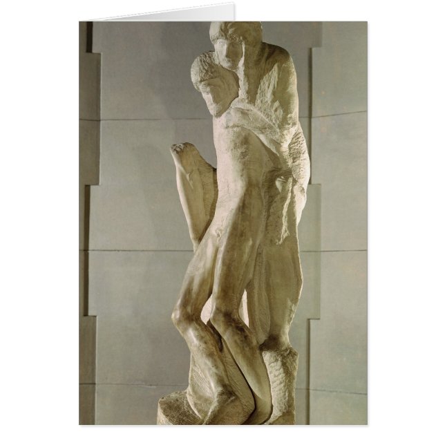 Rondanini Pieta, 1564 Hälsningskort (Framsidan)