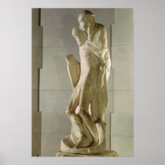 Rondanini Pieta, 1564 Poster (Framsidan)