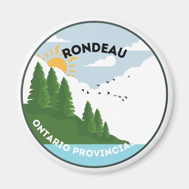 Rondeau Ontario Provincial Park Magnet (Framsidan)