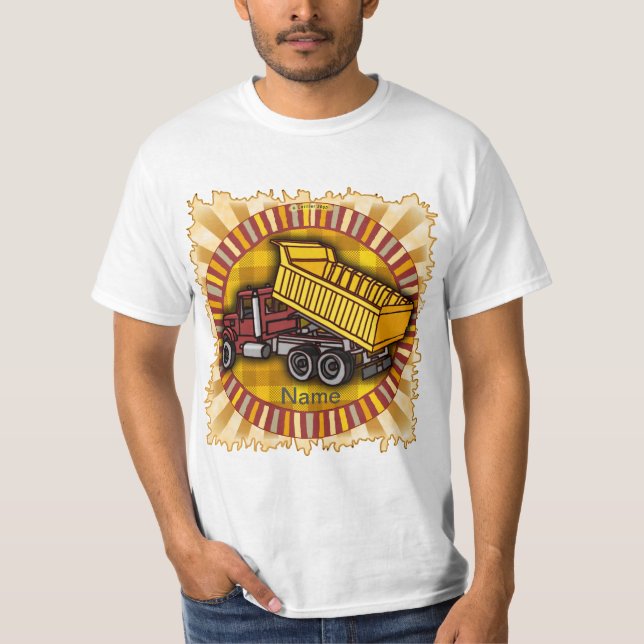 Rondo Dumper Lastbil T-Shirt (Framsida)