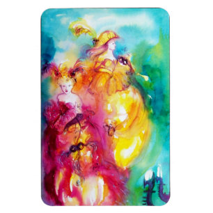 RONDO IN LAGOON / Venetian MasqueraBoll Magnet