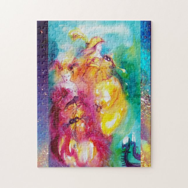 RONDO IN LAGOON / Venetian MasqueraBoll Pussel (Vertikal)