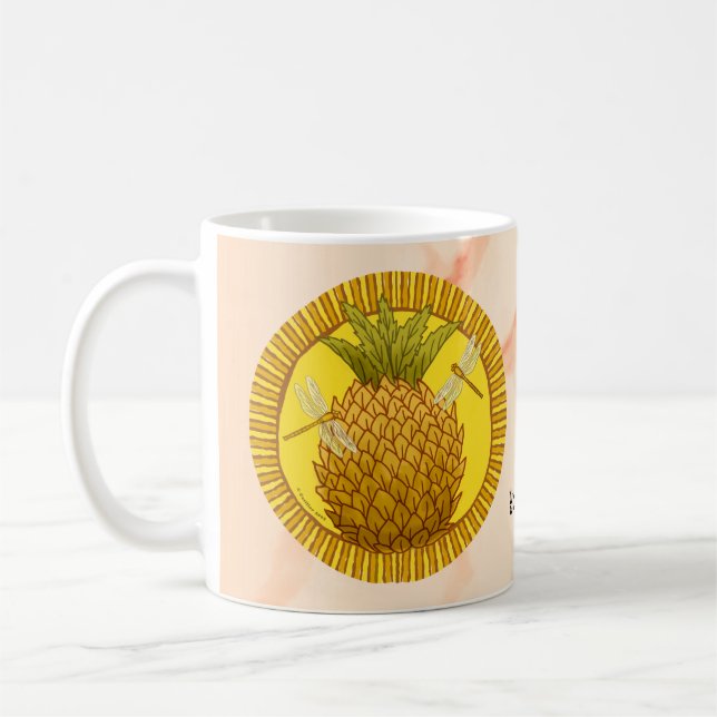 Rondo Pineapple Kaffemugg (Vänster)